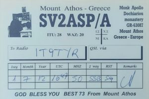 SV2ASP/A – Mount Athos on 6m