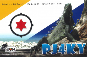 PJ4KY Bonaire Island on 6m