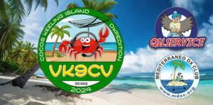 VK9CV Cocos-Keeling Islands worked in JM78